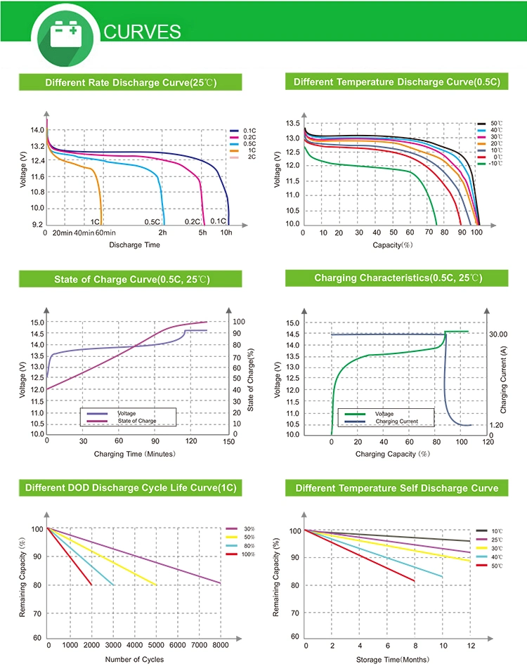 12V 40ah Lithium Li Ion LiFePO4 Lithium Battery