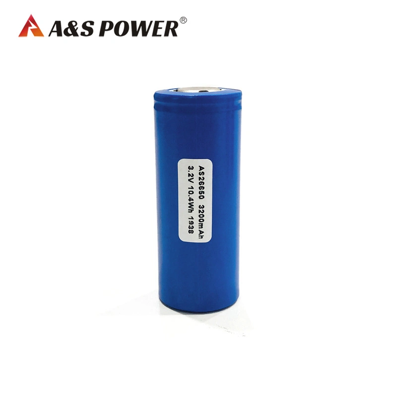 LiFePO4 26650 Battery Cell 3.2V 3200mAh LFP Rechargeable Battery Cell