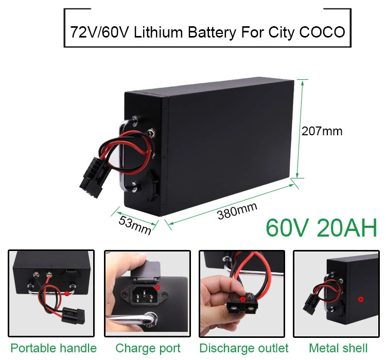 OEM Rechargeable 12V 24V 36V 48V 60V 72V 10ah 15ah 20ah 30ah 40ah 60ah 100ah 150ah 200ah LiFePO4 Lithium Ion Battery for Electric Scooter Bike Motorcycle