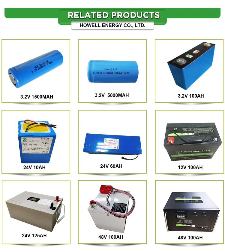 Lithium LiFePO4 Battery Solar Storage Lithium Battery 12V 30ah 35ah 40ah 45ah