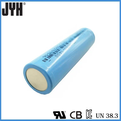 Célula de batería de iones de litio recargable LiFePO4 18650 1400mAh 3.2V