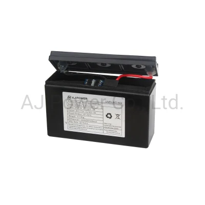 Batería LiFePO4 de 6,4 V y 4500 mAh, batería de iones de litio reemplazada por batería de plomo ácido con 18650 celdas