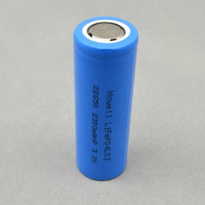 Célula de batería recargable 22650 LiFePO4 3.2V 2300mAh