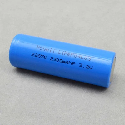 22650 Batería LiFePO4 Cell 3.2V 2300mAh para herramientas eléctricas