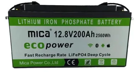 Fábrica 12V 12.8V 24V 36V 200ah / 100ah / 300ah Batería de fosfato de litio LiFePO4 12V para almacenamiento de energía solar / Marina / RV / Barco / APLICACIÓN Bluetooth con Un38.3 / UL