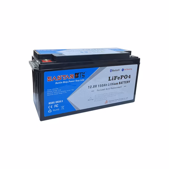 Reemplazo de plomo ácido 12V 12.8V 150ah LiFePO4 Batería para sistema solar o EV