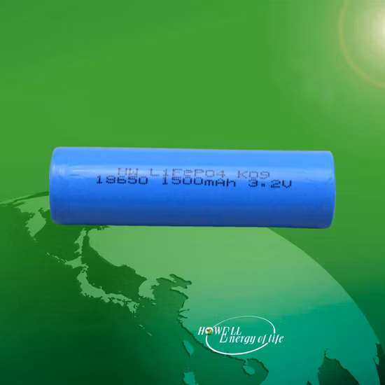 LiFePO4 Cell 18650 Batería externa Lto Batería