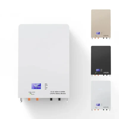 48V 100ah 200ah 300ah LiFePO4 Baterías Power Wall 5kwh 10kwh 15kwh Litio Li Ion 51.2V 5kVA 10kVA 15kVA Batería de almacenamiento de energía del sistema solar Powerwall